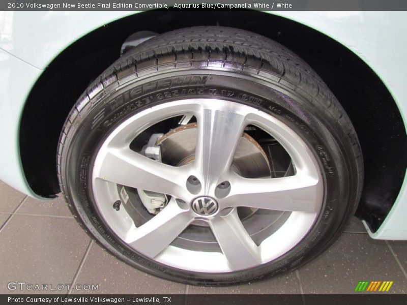  2010 New Beetle Final Edition Convertible Wheel
