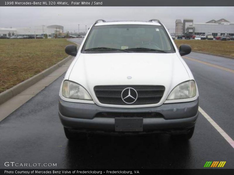 Polar White / Sand 1998 Mercedes-Benz ML 320 4Matic