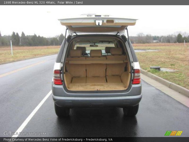 Polar White / Sand 1998 Mercedes-Benz ML 320 4Matic