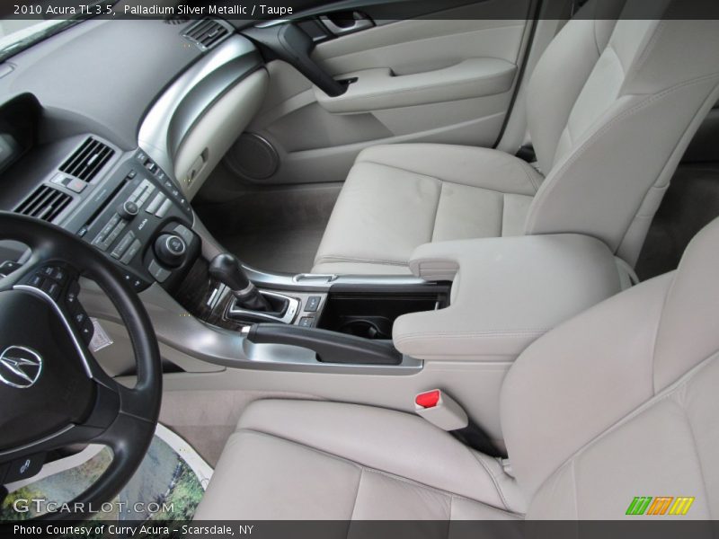 Palladium Silver Metallic / Taupe 2010 Acura TL 3.5