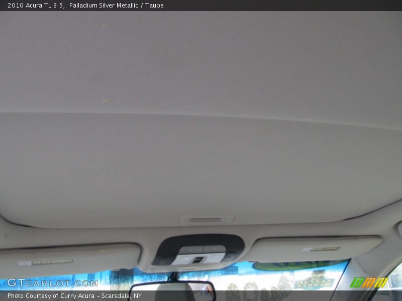 Palladium Silver Metallic / Taupe 2010 Acura TL 3.5