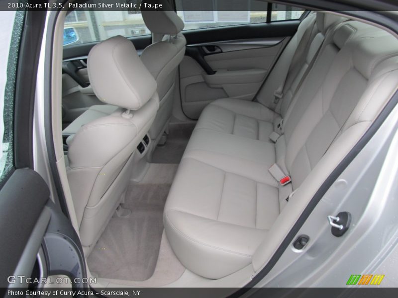 Palladium Silver Metallic / Taupe 2010 Acura TL 3.5