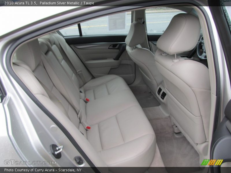 Palladium Silver Metallic / Taupe 2010 Acura TL 3.5
