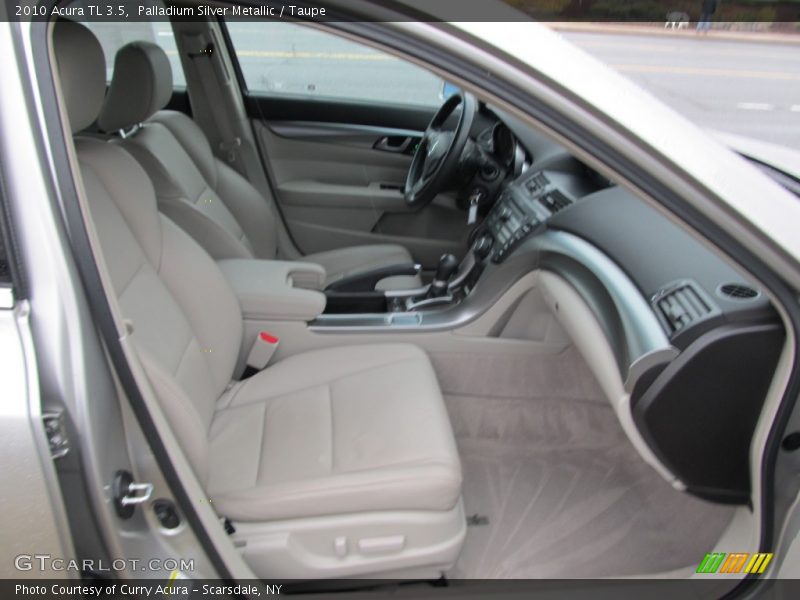 Palladium Silver Metallic / Taupe 2010 Acura TL 3.5