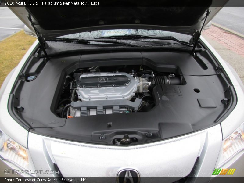 Palladium Silver Metallic / Taupe 2010 Acura TL 3.5