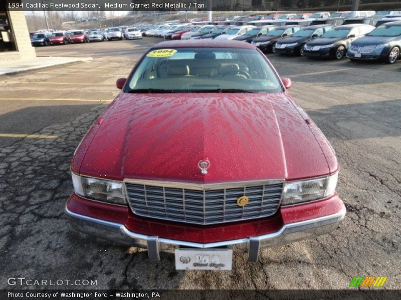 Medium Garnet Red Metallic / Tan 1994 Cadillac Fleetwood Sedan