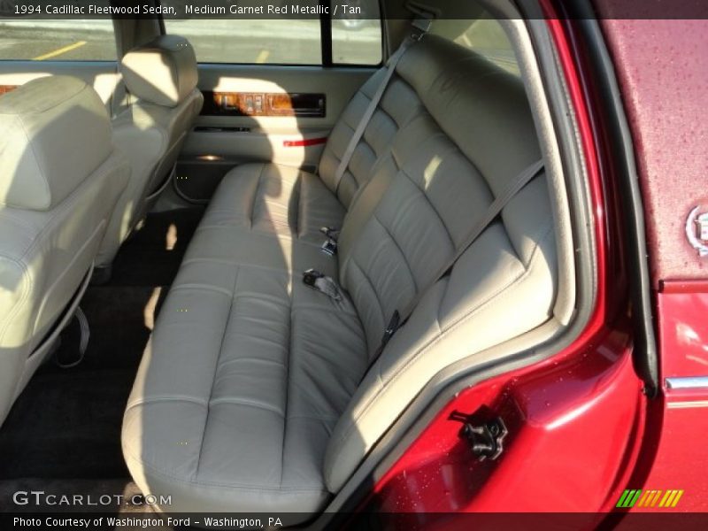 Medium Garnet Red Metallic / Tan 1994 Cadillac Fleetwood Sedan