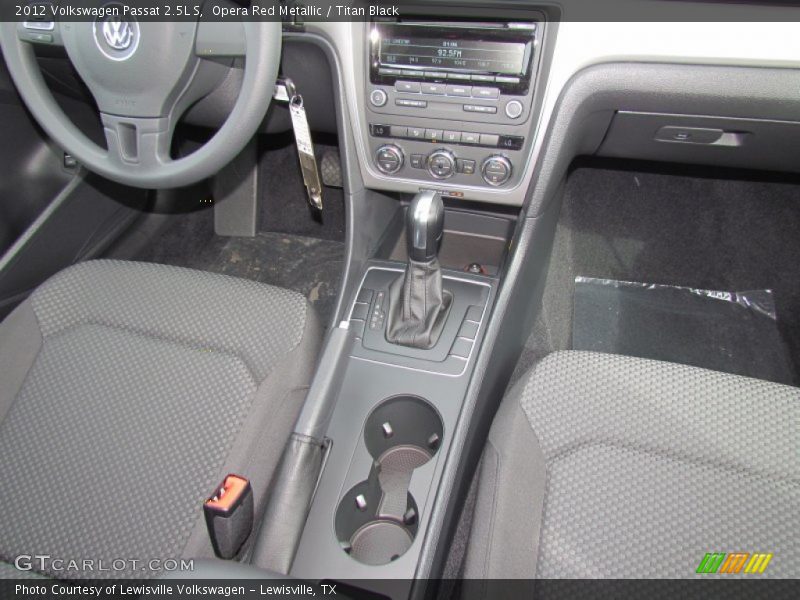 Opera Red Metallic / Titan Black 2012 Volkswagen Passat 2.5L S