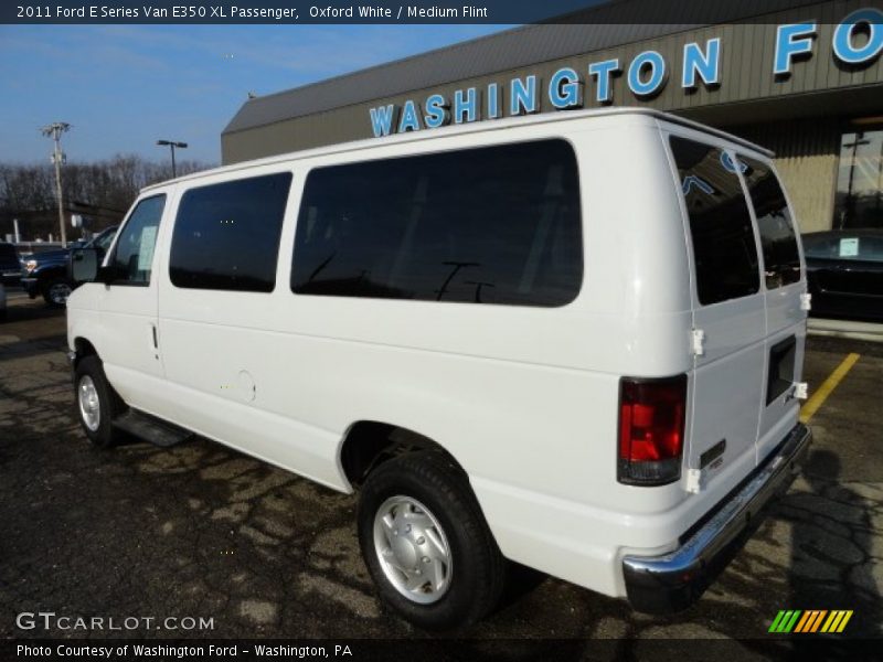 Oxford White / Medium Flint 2011 Ford E Series Van E350 XL Passenger