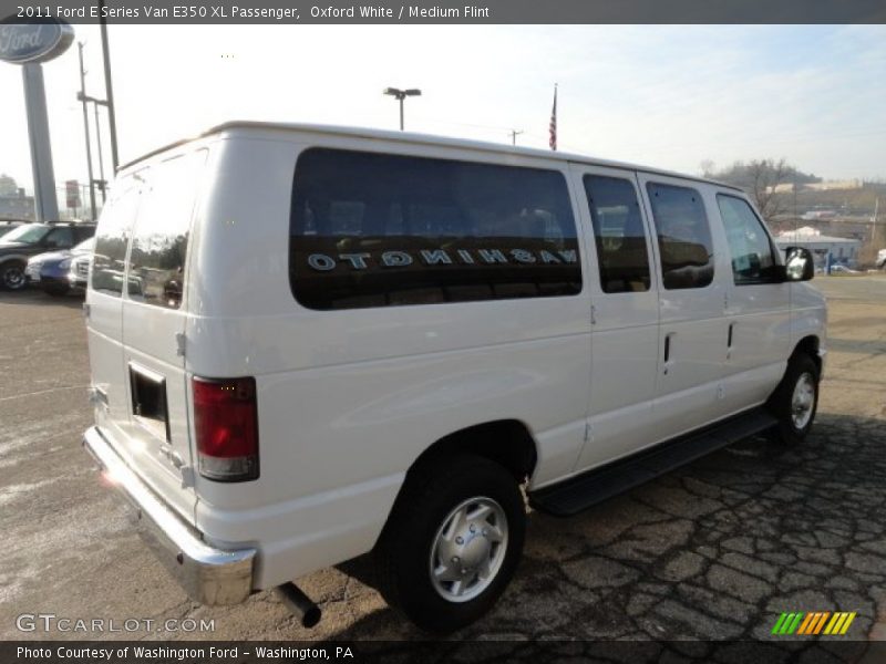 Oxford White / Medium Flint 2011 Ford E Series Van E350 XL Passenger