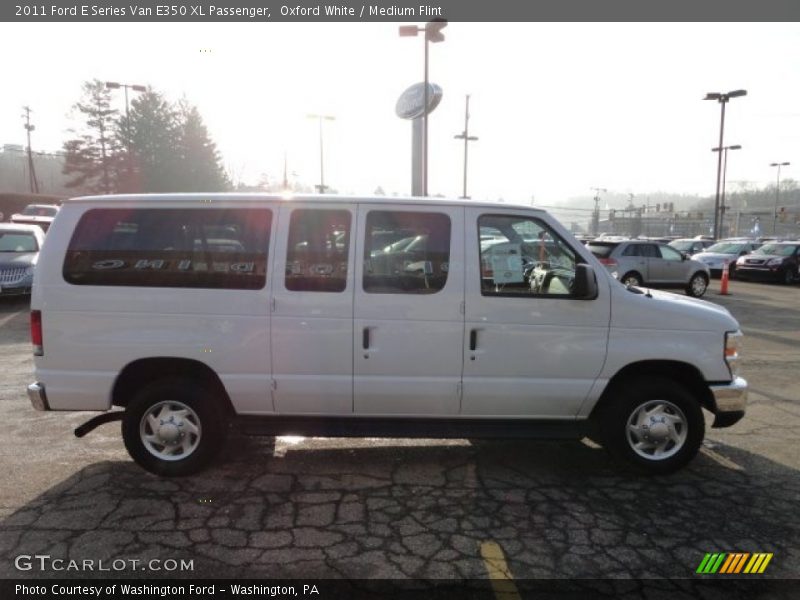 Oxford White / Medium Flint 2011 Ford E Series Van E350 XL Passenger