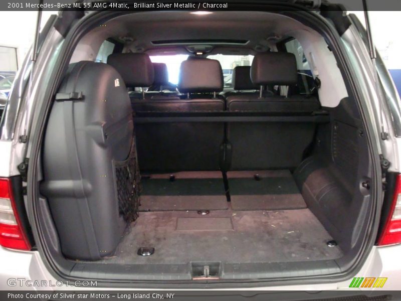 Brilliant Silver Metallic / Charcoal 2001 Mercedes-Benz ML 55 AMG 4Matic