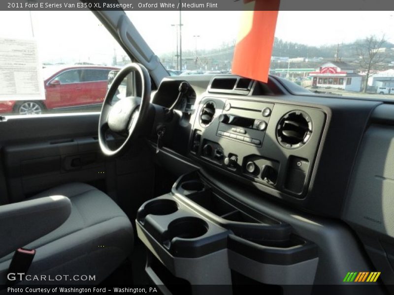 Oxford White / Medium Flint 2011 Ford E Series Van E350 XL Passenger