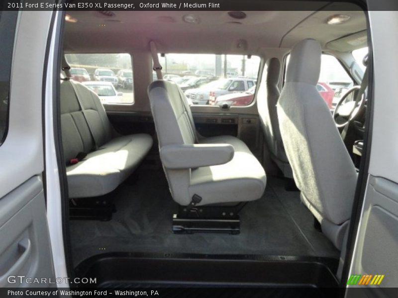 Oxford White / Medium Flint 2011 Ford E Series Van E350 XL Passenger