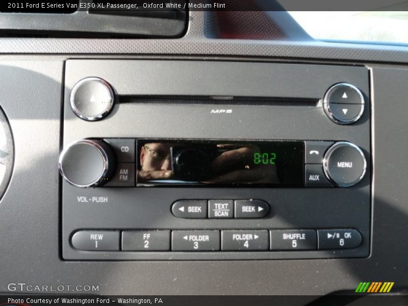 Oxford White / Medium Flint 2011 Ford E Series Van E350 XL Passenger