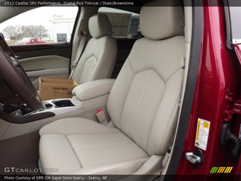 Crystal Red Tintcoat / Shale/Brownstone 2012 Cadillac SRX Performance