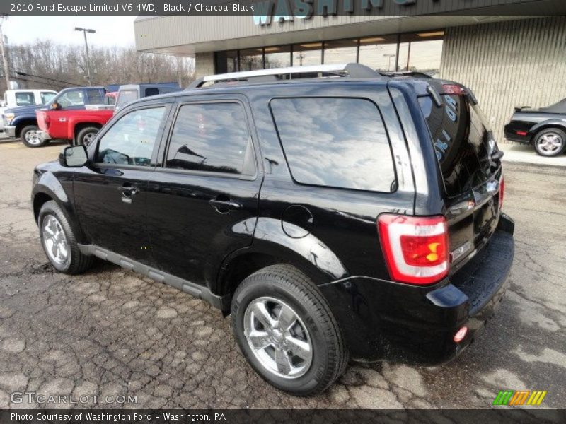 Black / Charcoal Black 2010 Ford Escape Limited V6 4WD