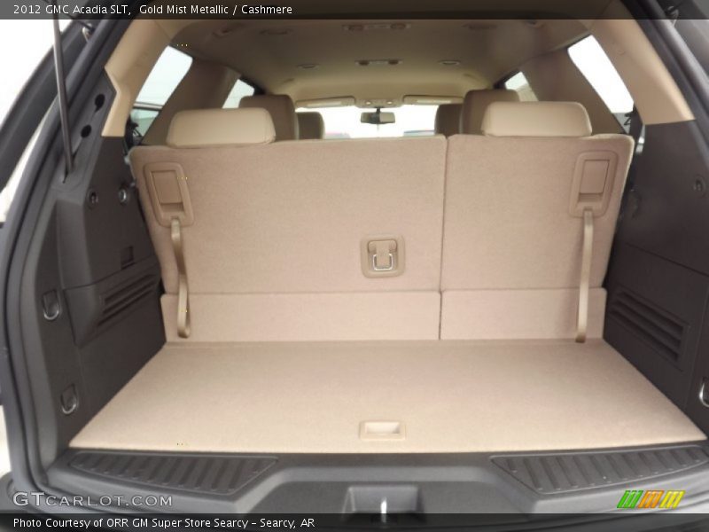 Gold Mist Metallic / Cashmere 2012 GMC Acadia SLT