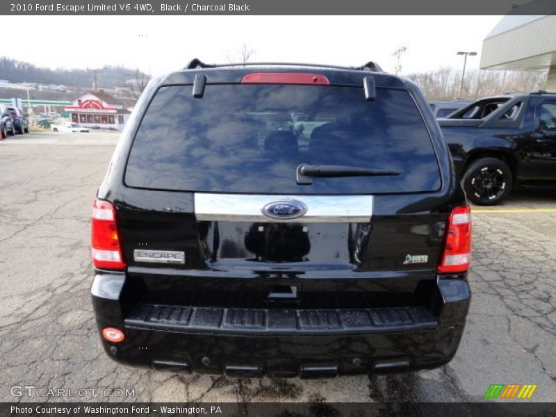 Black / Charcoal Black 2010 Ford Escape Limited V6 4WD