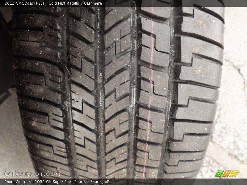 Gold Mist Metallic / Cashmere 2012 GMC Acadia SLT