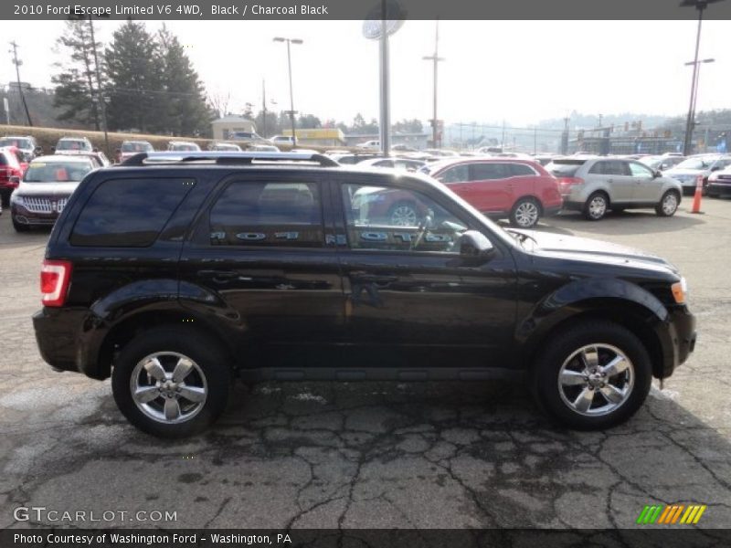 Black / Charcoal Black 2010 Ford Escape Limited V6 4WD