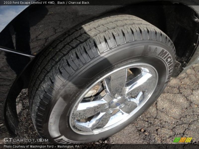 Black / Charcoal Black 2010 Ford Escape Limited V6 4WD