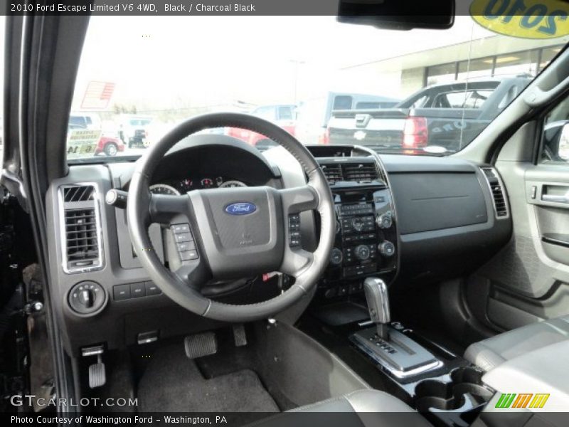 Black / Charcoal Black 2010 Ford Escape Limited V6 4WD