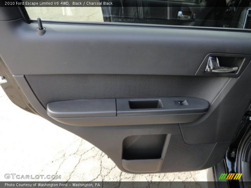 Black / Charcoal Black 2010 Ford Escape Limited V6 4WD