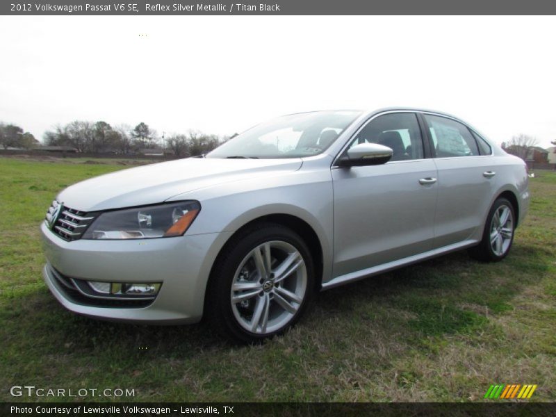 Reflex Silver Metallic / Titan Black 2012 Volkswagen Passat V6 SE