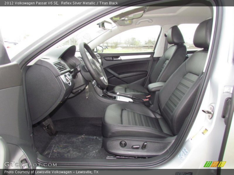 Reflex Silver Metallic / Titan Black 2012 Volkswagen Passat V6 SE