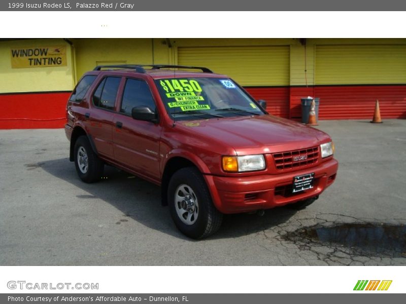 Palazzo Red / Gray 1999 Isuzu Rodeo LS