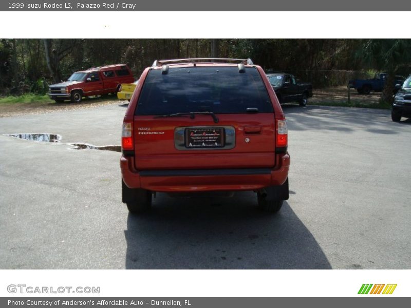 Palazzo Red / Gray 1999 Isuzu Rodeo LS