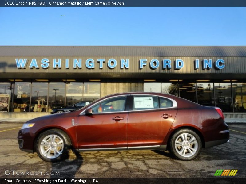 Cinnamon Metallic / Light Camel/Olive Ash 2010 Lincoln MKS FWD