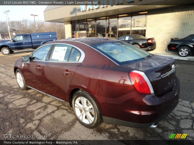 Cinnamon Metallic / Light Camel/Olive Ash 2010 Lincoln MKS FWD