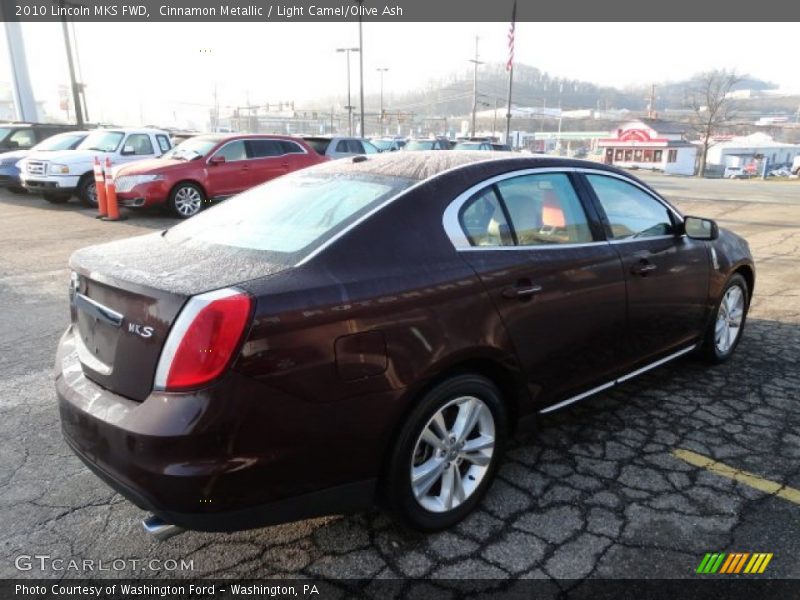 Cinnamon Metallic / Light Camel/Olive Ash 2010 Lincoln MKS FWD