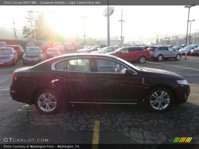 Cinnamon Metallic / Light Camel/Olive Ash 2010 Lincoln MKS FWD
