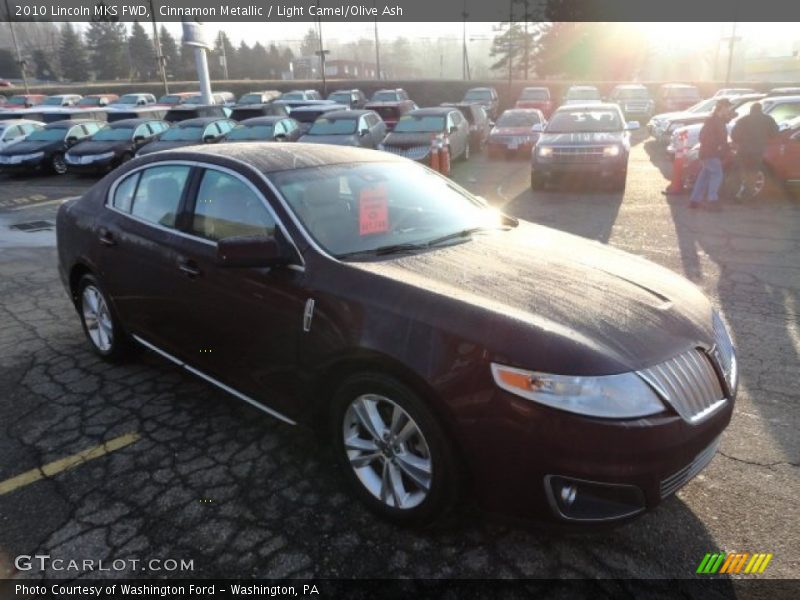 Cinnamon Metallic / Light Camel/Olive Ash 2010 Lincoln MKS FWD