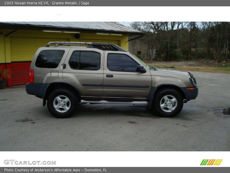 Granite Metallic / Sage 2003 Nissan Xterra XE V6