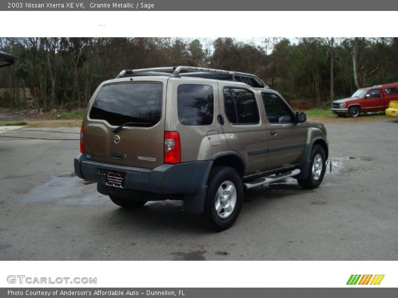 Granite Metallic / Sage 2003 Nissan Xterra XE V6