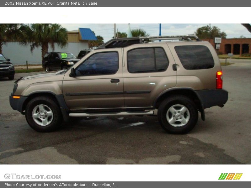 Granite Metallic / Sage 2003 Nissan Xterra XE V6