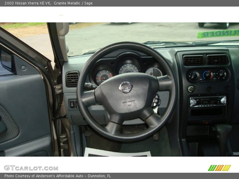 Granite Metallic / Sage 2003 Nissan Xterra XE V6