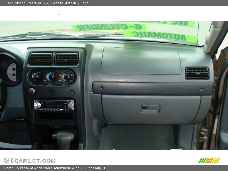 Granite Metallic / Sage 2003 Nissan Xterra XE V6
