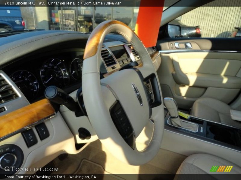 Cinnamon Metallic / Light Camel/Olive Ash 2010 Lincoln MKS FWD