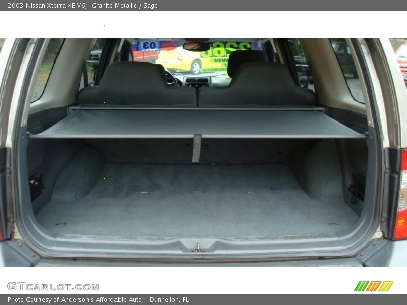 Granite Metallic / Sage 2003 Nissan Xterra XE V6