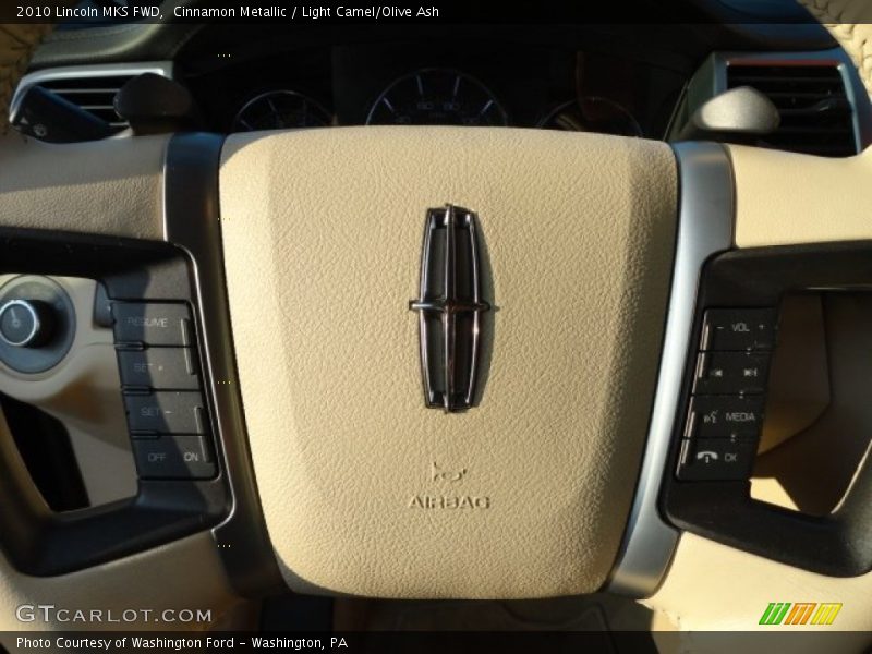 Cinnamon Metallic / Light Camel/Olive Ash 2010 Lincoln MKS FWD