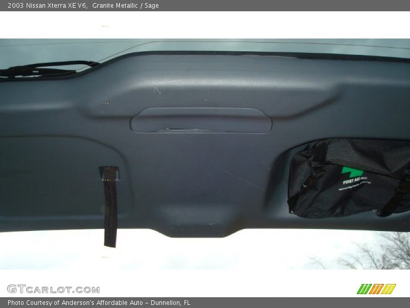 Granite Metallic / Sage 2003 Nissan Xterra XE V6