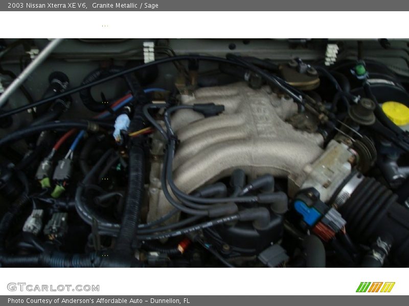 Granite Metallic / Sage 2003 Nissan Xterra XE V6