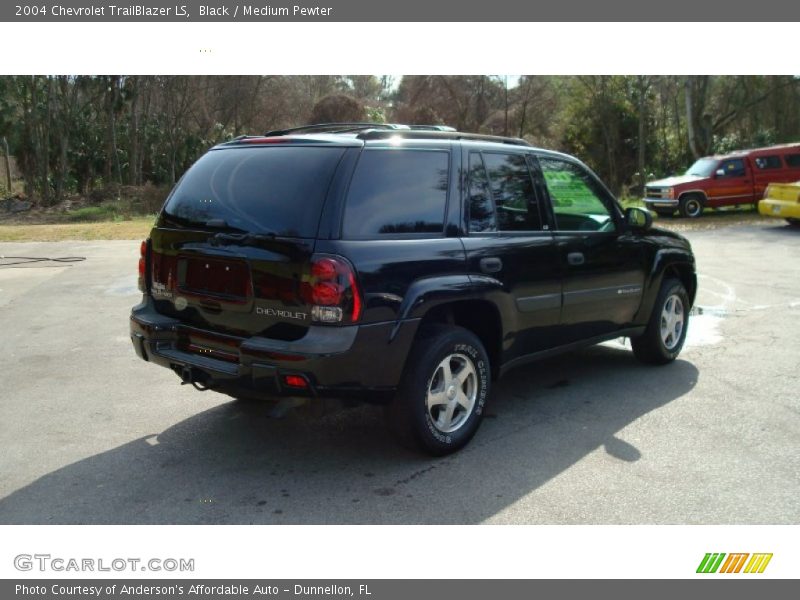Black / Medium Pewter 2004 Chevrolet TrailBlazer LS