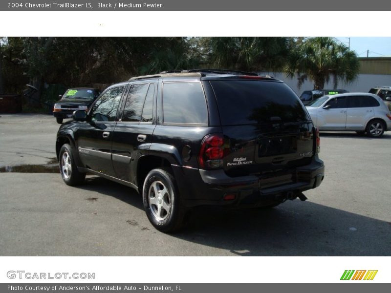 Black / Medium Pewter 2004 Chevrolet TrailBlazer LS