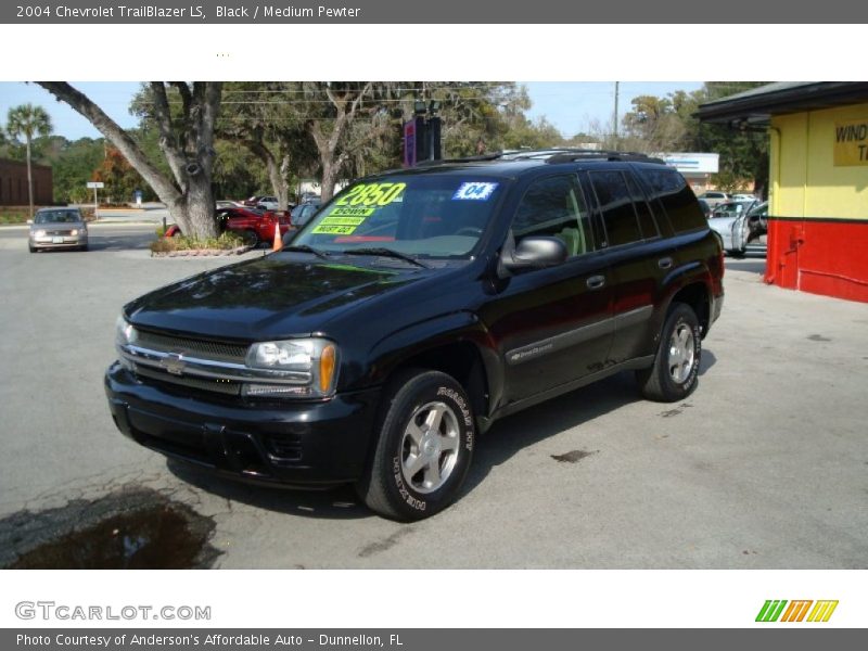Black / Medium Pewter 2004 Chevrolet TrailBlazer LS